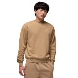 Nike Jordan Brooklyn Fleece Sweatshirt - Veľkosť: XL | Farba: Hnedá · záber 1