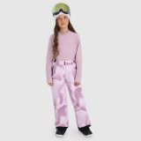 Snowboardové nohavice membrána 10000 dievčenské - multicolor · záber 1