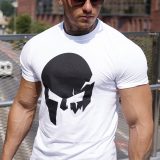 Ultrasoft tričko Iron Aesthetics Skull, biele · záber 1