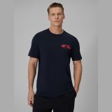 T-shirt regular hladký pánsky - tmavomodrý · záber 5