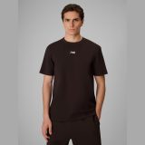 T-shirt regular hladký pánsky 4F x Robert Lewandowski - hnedý · záber 1