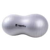 Gymnastická lopta inSPORTline Peanut Ball 50 cm - Farba: Sivá · záber 1