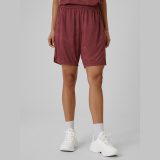 Rýchloschnúce basketbalové šortky unisex - bordové · záber 2