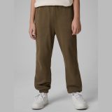 Teplákové nohavice joggery chlapčenské - khaki · záber 2
