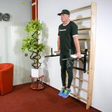 Bradlá 2v1 inSPORTline LCR-11114B - Farba: Čierna · záber 4