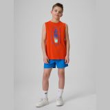 Chlapčenské plážové boardshorty - modré · záber 1