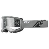 Fly Racing Focus Youth červená/čierna, číre plexi · záber 4