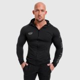 Pánska SlimFit mikina Beyond the Future, čierna · záber 3