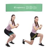 Posilňovacia slučka inSPORTline Hiplop S 60x6 cm / 13 kg - Farba: Zelená · záber 1