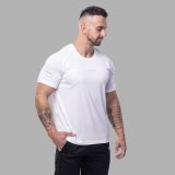 Pánske športové tričko Iron Aesthetics Training, biele · záber 4