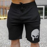 Pánske teplákové kraťasy Iron Aesthetics Skull, black · záber 2