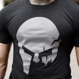 Ultrasoft tričko Iron Aesthetics Skull, B&G · záber 3