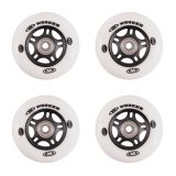 In-line kolieska WORKER 64mm a ložiská ABEC-5 chrome - Set 4 ks · záber 1