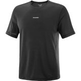 Salomon SHKout Core SS Tee M - Veľkosť: L | Farba: Čierna · záber 1