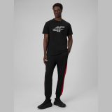 T-shirt regular s potlačou pánsky - čierny · záber 6