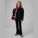 Dievčenská softshell bunda vetruodolná membrána 5000 - čierna · záber 2