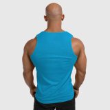 Pánske funkčné tielko Iron Aesthetics Sporty, aqua modré · záber 5