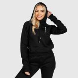 Dámska športová mikina Iron Aesthetics Comfy, čierna · záber 4