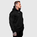 Oversize mikina Iron Aesthetics Cozy, čierna · záber 4