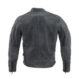 Pánska kožená moto bunda W-TEC Dark Vintage - Veľkosť: XXL · záber 3