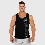 Pánske fitness tielko Iron Aesthetics Cross, čierne · záber 4