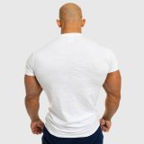 Pánske fitness tričko Iron Aesthetics Be Stronger, biele · záber 5
