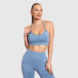 Dámska podprsenka Iron Aesthetics Faded, washed blue · záber 2