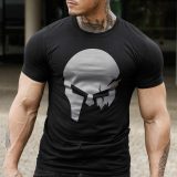 Ultrasoft tričko Iron Aesthetics Skull, B&G · záber 1