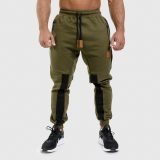 Jogger tepláky Iron Aesthetics ELEMENT, vojenská zelená · záber 2