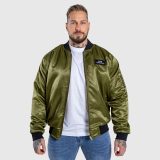 Bomber bunda Iron Aesthetics Maverick, zelená · záber 2