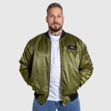 Bomber bunda Iron Aesthetics Maverick, zelená · záber 4