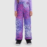 Snowboardové nohavice membrána 10000 dievčenské - multicolor · záber 4