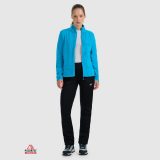 Dámsky Polartec fleece so stojačikom regular - tyrkysový · záber 2