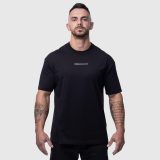 Oversize tričko Iron Aesthetics Vibe Tee, čierne · záber 4