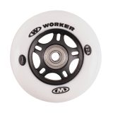 In-line kolieska WORKER 72mm a ložiská ABEC-7 chrome - Set 4 ks · záber 2