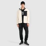 Pánsky sherpa polar regular so stojačikom - béžový · záber 2