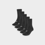 Ponožky dlhé (5-pack) dámske - čierne · záber 2