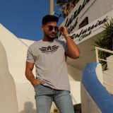 Pánske športové tričko Iron Aesthetics Break, sivé · záber 3