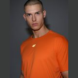Pánsky cyklistický dres - oranžový · záber 2