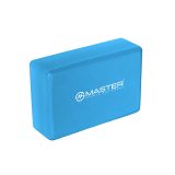Jóga kocka MASTER Yoga Block 23 x 15 x 7,5 cm - modrá · záber 1