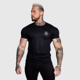 Pánske športové tričko Iron Aesthetics Circle, čierne · záber 1