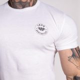 Pánske športové tričko Iron Aesthetics Circle, biele · záber 2