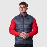 Pánska vesta Iron Aesthetics Bodywarmer, tmavosivá · záber 3
