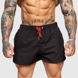 Pánske plavky Iron Aesthetics Beach Mode, čierne · záber 2