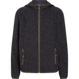 McKinley Choco III Fleece Jacket Kids - Veľkosť: 116 | Farba: Čierna, Sivá · záber 1