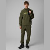 Teplákové nohavice joggery pánske - khaki · záber 1
