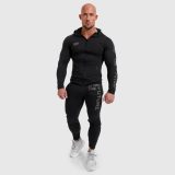 Pánske SlimFit tepláky Beyond the Future, čierne · záber 4