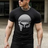 Ultrasoft tričko Iron Aesthetics Skull, B&G · záber 4
