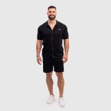 Pánska pletená súprava Iron Aesthetics Vibe, čierna · záber 1