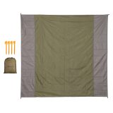 Pikniková deka inSPORTline Dattino 210x200 cm - Farba: Zelená · záber 1